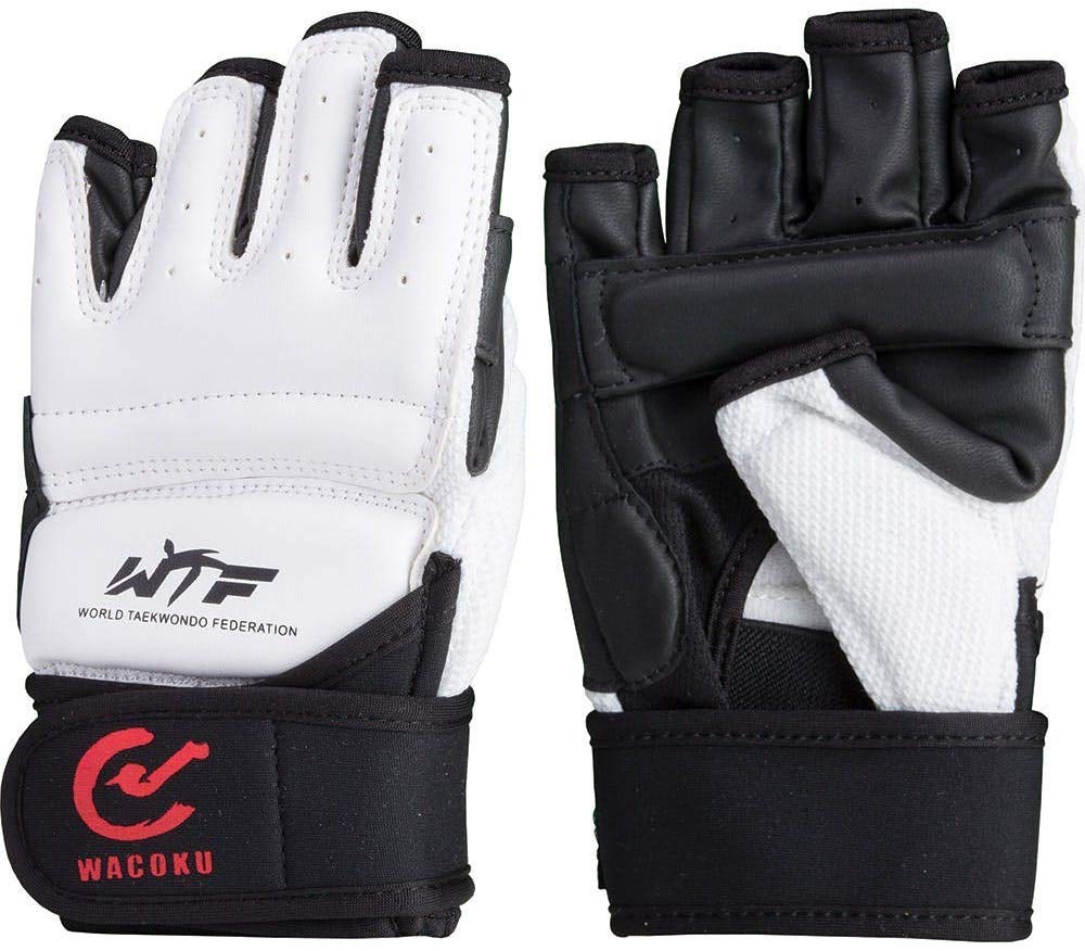 WT Taekwondo TKD Competition Approved Sparring Gloves Mitts - Pair