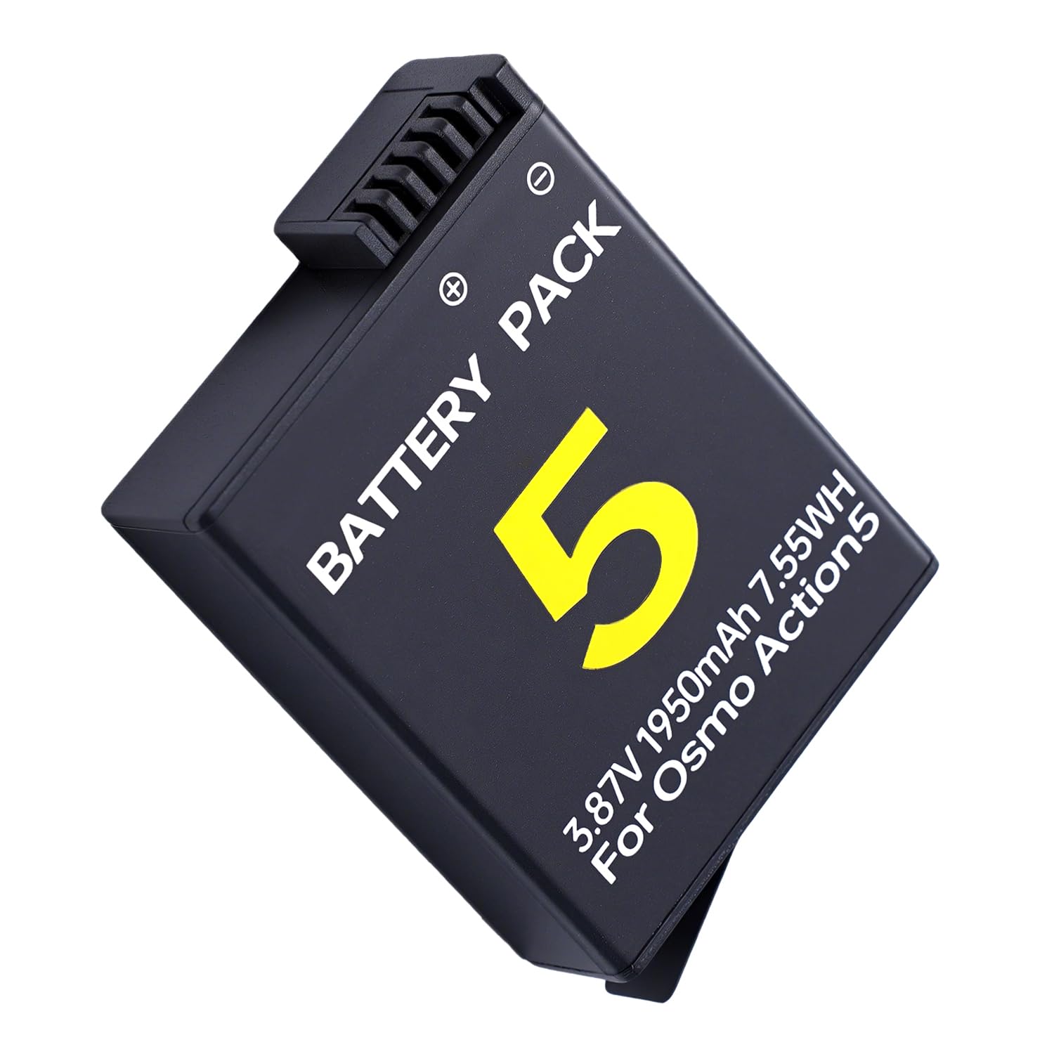 Batteria compatibile con DJI Osmo Action 5 Pro/4/3 e Osmo 360 | Freddo -20°C, 7,55Wh/3,87V. Chip protezione da sovraccarico, cortocircuito e surriscaldamento