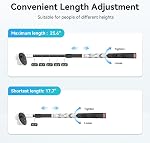 AMVR Realistic VR Golf Club Attachment Compatible with Meta/Oculus Q3S/Q3 , Adjustable Length , 80 Degree Keep Tracking , Non-Slip VR Handle Grip for Golf +(for Right Controller)