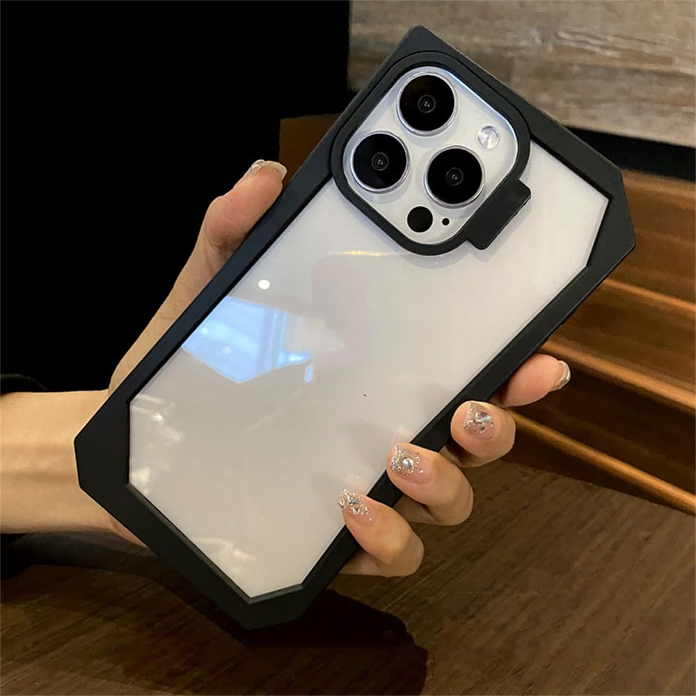 Coque de téléphone Transparente Antichoc pour iPhone 15 Pro Max et Modèles 11 à 14 - 6