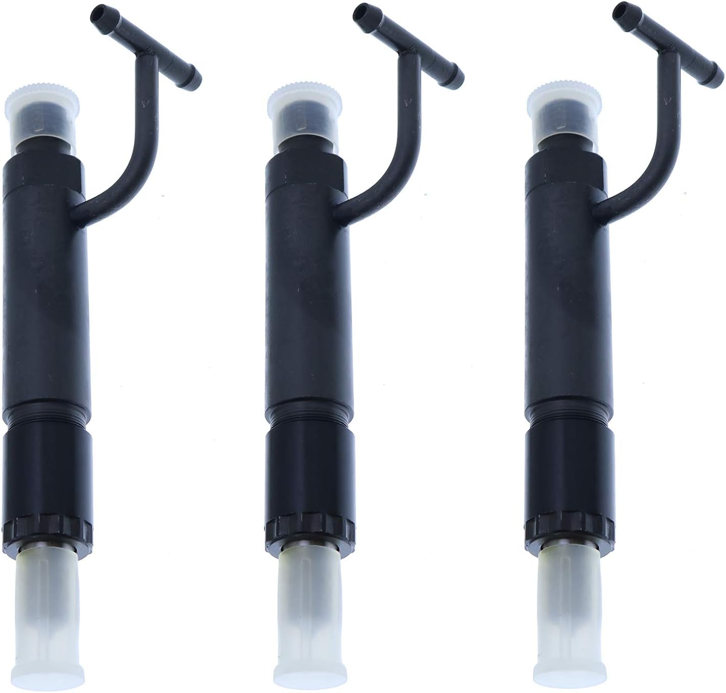 Solarhome 3PCS New Fuel Injectors 729004-53101 Compatible With Komatsu 3D88E S3D84 4D88E 3D84E PC30 PC35 PC40 PC50 Engine & Yanmar 3TNE82A 3D82 3D82EA 4TNV88 Engine