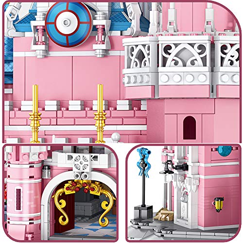 LYXCM Dream Castle Modellbausteine Set, 9963 STK. Bauhäuser Modellspielzeug Bricks Kit | 3D-Puzzlesets für Sammlerstücke… – Bild 5