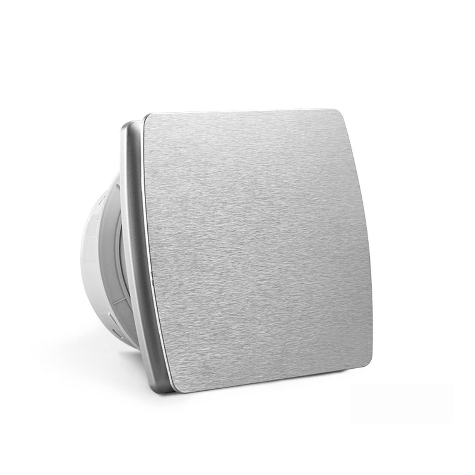 Extractor De Aire para Baño, Extractor De Aire Dorado para El Hogar, Baño, Cocina, Garaje, Montaje En Pared, Potente Extractor De Aire.（Gray）