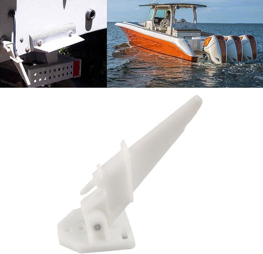 Generic SmartSavor Boat Universal Speedometer Pick Up Pitot, Water Pressure Type Marine Speedo, White