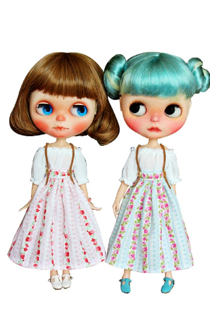 Amazon.co.jp: Dolly Paraブライスアゾンりかちゃんドール衣装 花柄