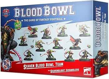 Amazon.com: Games Workshop Blood Bowl - Second Season: Skaven Team