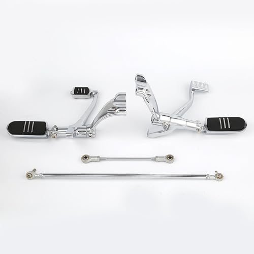 Miniatura 41 de XFMT - Reposapiés para motocicletas, compatible con Sportster negro