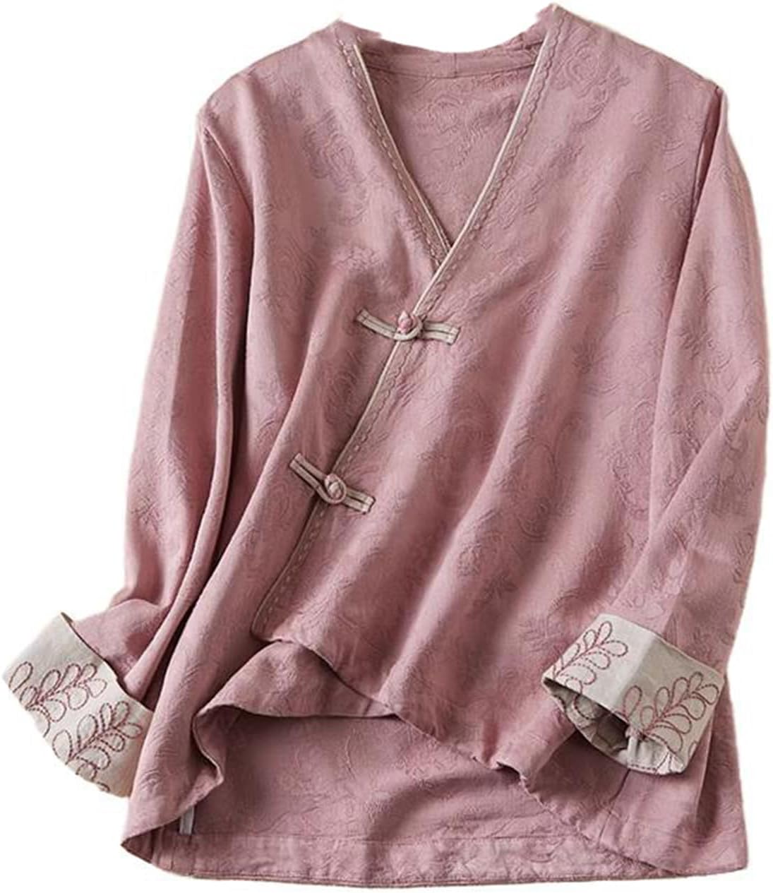 Women's Chinese-Style Tang Suit Cheongsam Shirt Uniform