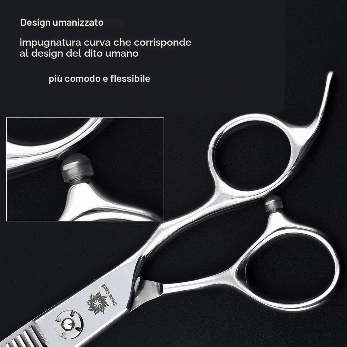 Dream Reach Forbici da parrucchiere da taglio preciso per capelli extra affilate Acciaio inossidabile giapponese 440C