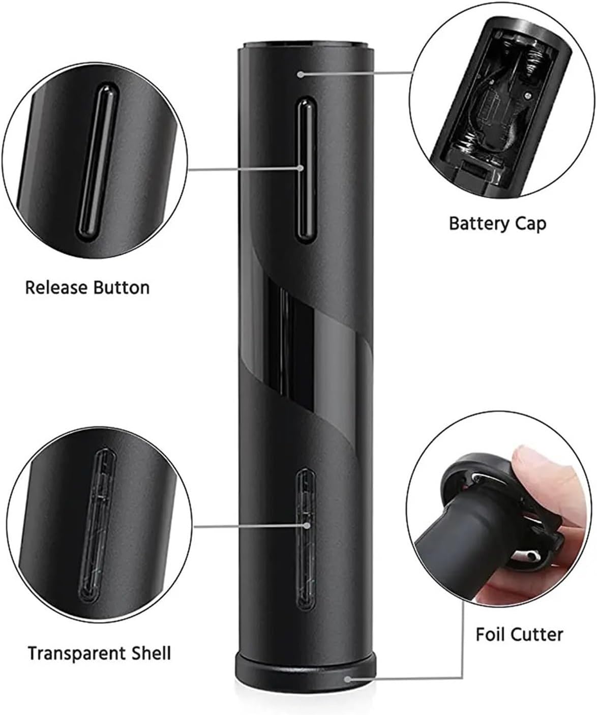 Automatic Electric Wine Openers for Beer USB Rechargeable Beer Bottle Openers Corkscrew Wine Beer Cap Opener Kitchen Accessories(Rechargeable Set)