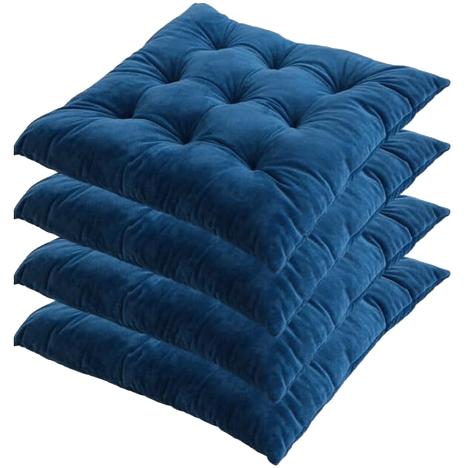 Cojines de silla de oficina para teletrabajo sin dolor lumbar asiento 40x40 cm