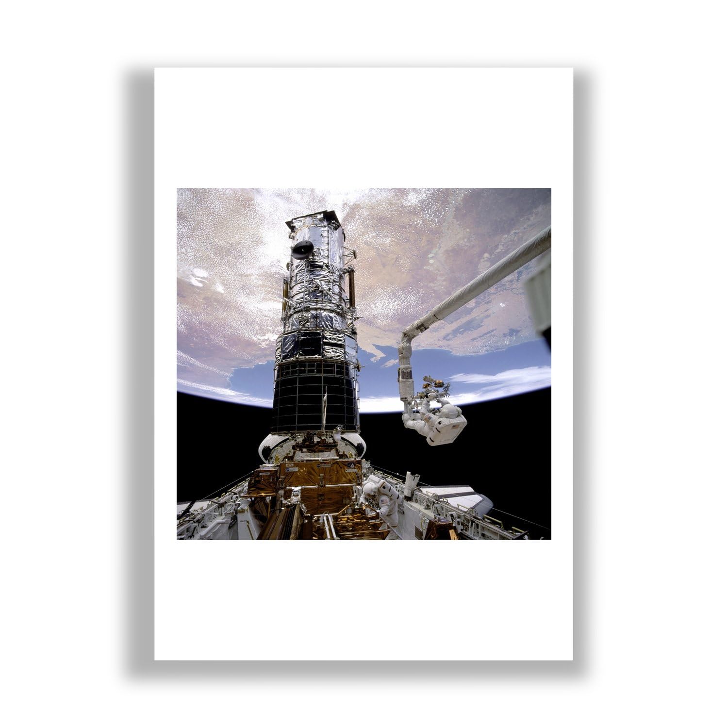 Télescope Hubble impression d'art Spiffing Prints papier premium