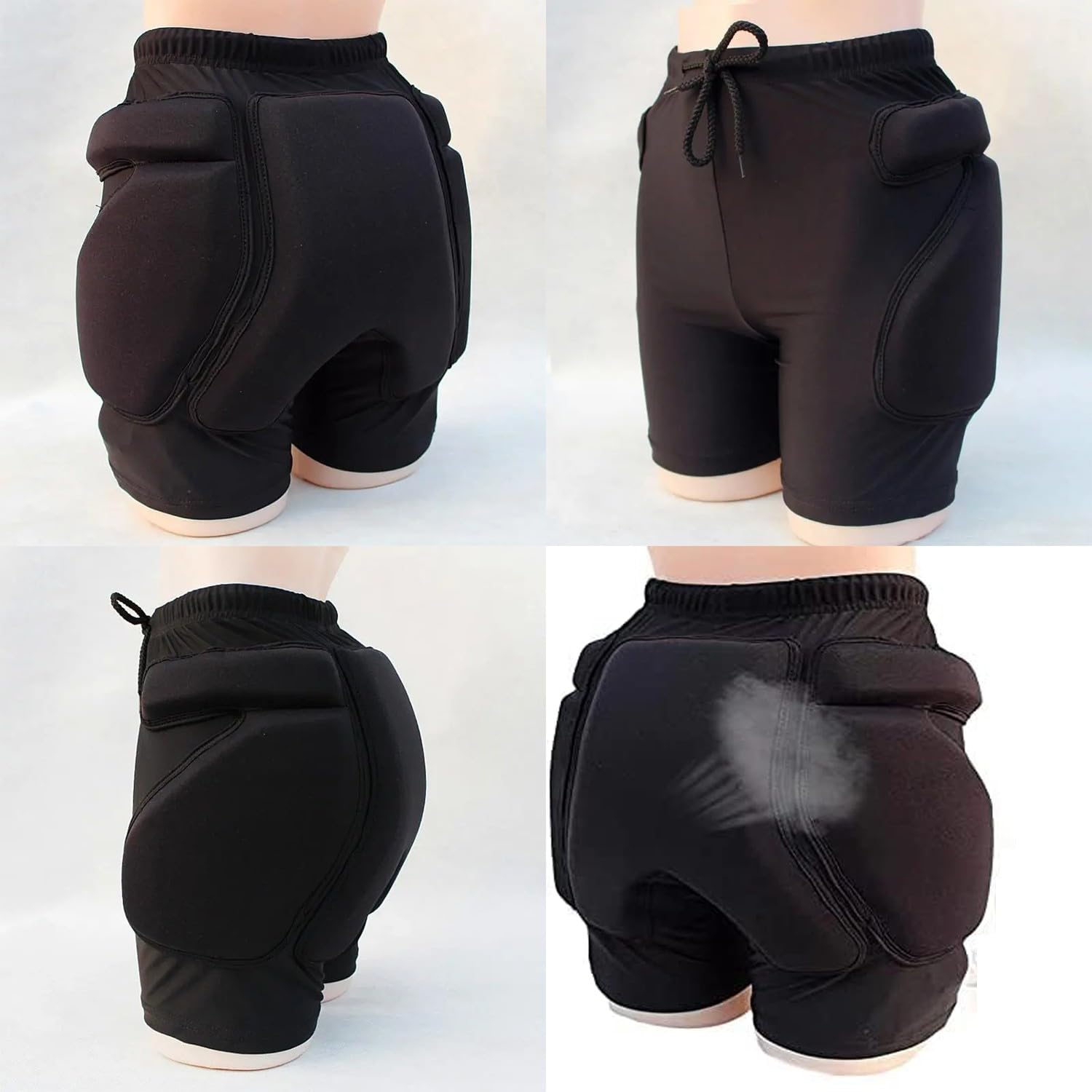 Protection des Hanches pour Personnes Âgées, Protection des Hanche Et du Coccyx pour Personnes À Mobilité Réduite, Voyages en Toute Sécurité, Protection Contre Les Chutes XL(Waist 78-88CM)