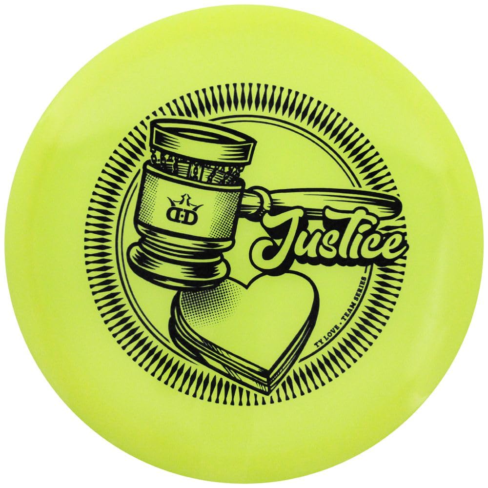 Dynamic Discs Limited Edition 2024 Team Series Ty Love Moonshine Glow Lucid Justice Midrange Golf Disc