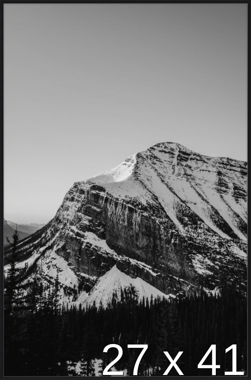 Frame It Easy 27 x 41 Satin Black Metal Frame (Ashford)