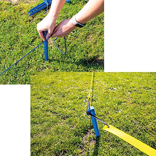 Schecker Longier Set für Hunde mit einem Radius von 3-3,5 m stärkt Konzentration Aufmerksamkeit longieren Hund