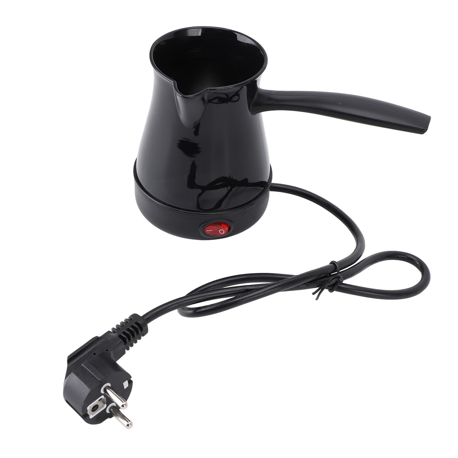 SIXRUN Caffettiera Elettrica Turca in Acciaio Inossidabile, 300ML, Bollitore Elettrico per Caffè Turco, Riscaldamento Rapido, 600W, Multifunzionale per Tè e Vino