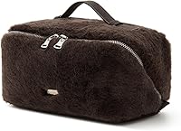 Vista 46 de EACHY Bolsa de Maquillaje de Viaje, Bolsas de Cosméticos de Gran Capacidad para Mujeres, Bolsa Portátil Impermeable que se Abre Plana, Bolsa de Aseo