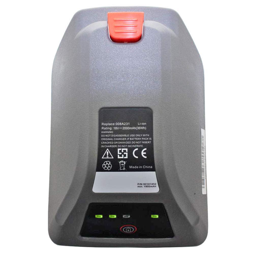 AccuCell 008A231 - Batería de Ion de Litio para Herramientas de jardín (18 V, 2 Ah, sustituye a Gardena 008A231)