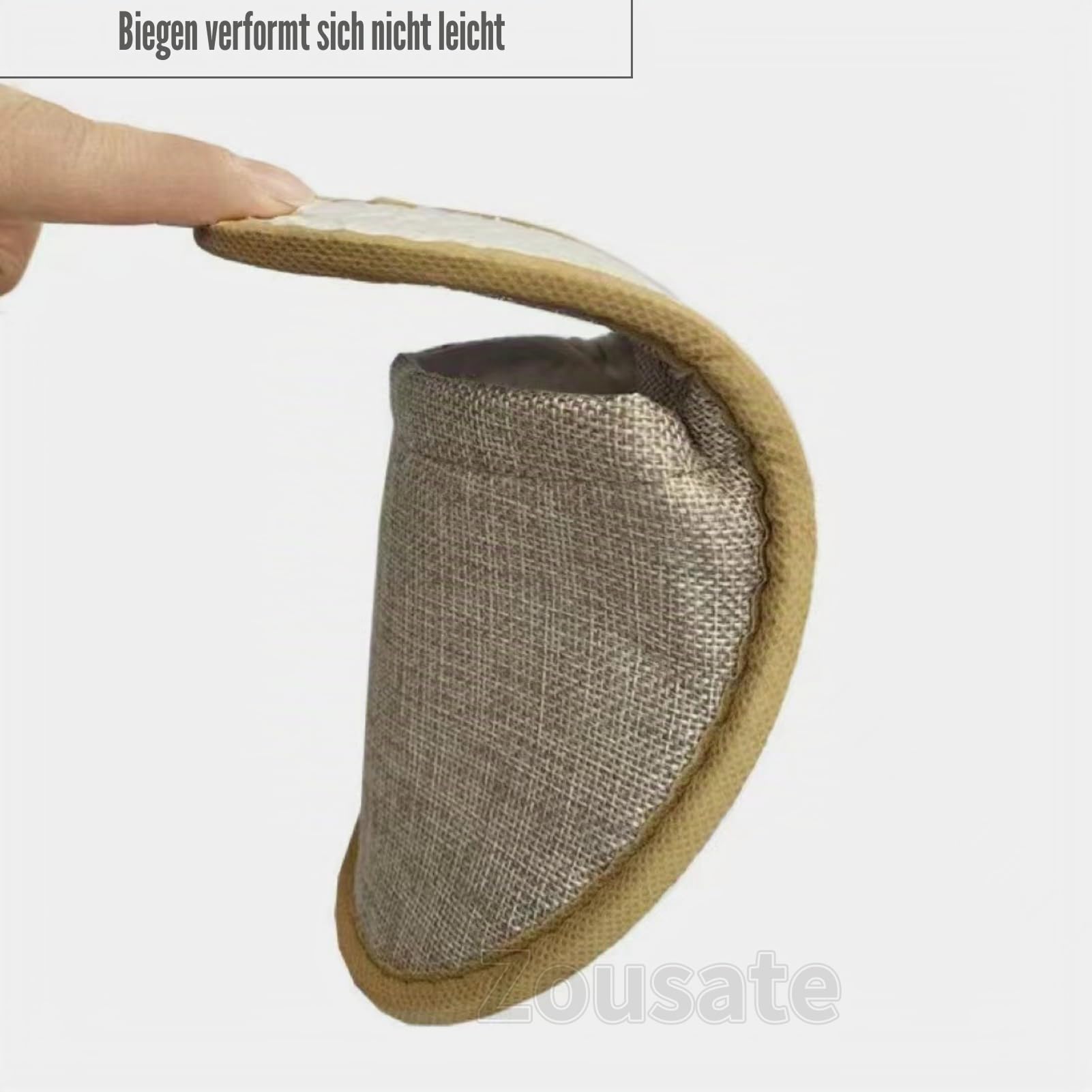 Tissting Gästehausschuhe, rutschfeste Unisex-Hausschuhe mit atmungsaktivem Vlies und EVA-Sohle, geschlossene Spitze, 30 Paar für Hotel, Sauna und Reise