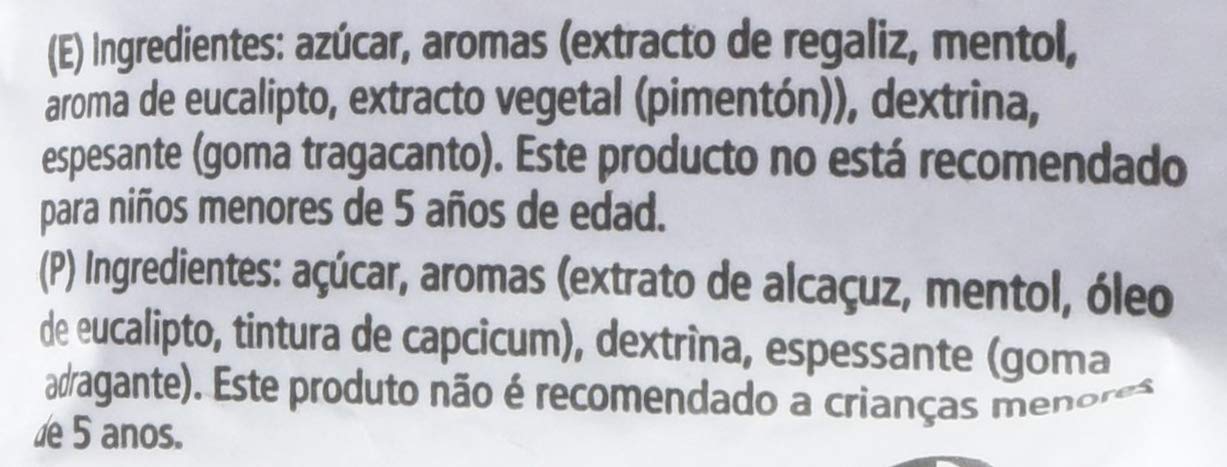 Fisherman's Friend Original, Caramelo Comprimido Eucalipto y Mentol - 12 unidades de 25 gr/ud