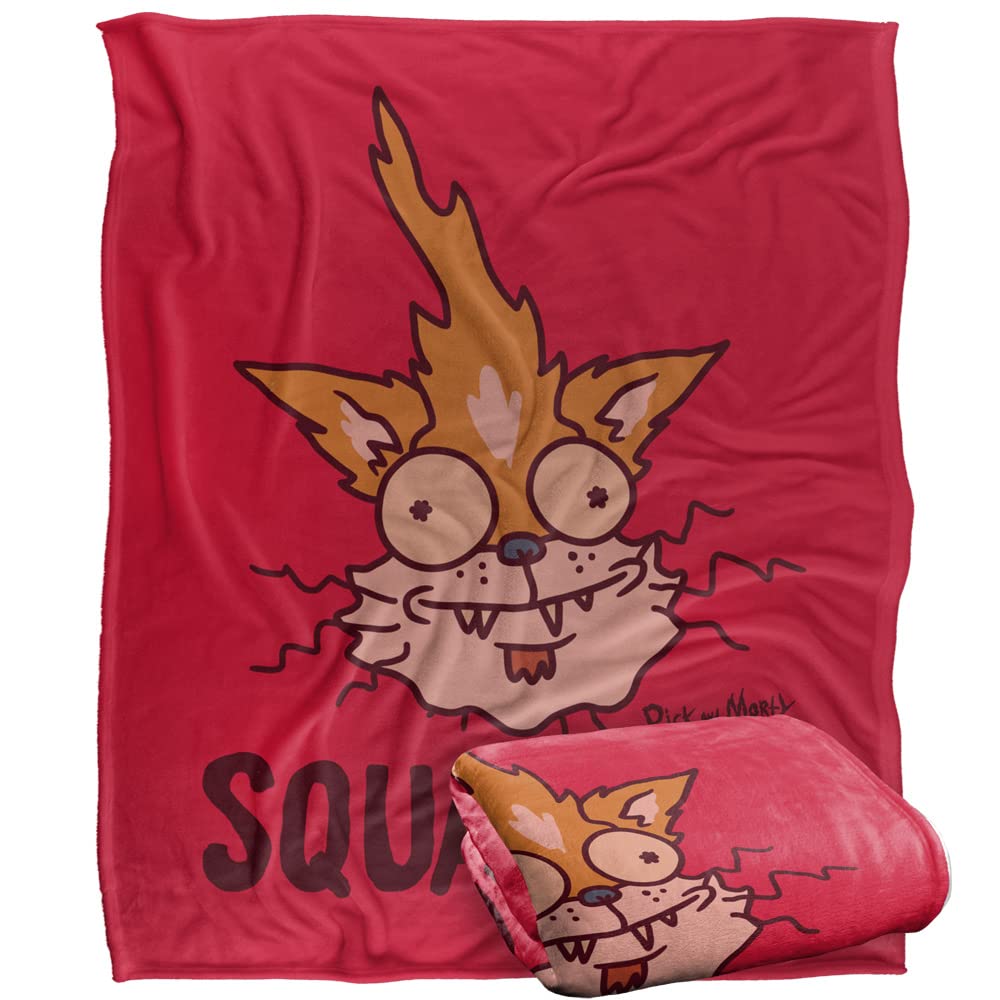 RICK AND MORTY Blanket, 152 x 127 cm The Party Animal Silky Touch Super Soft Throw Blanket