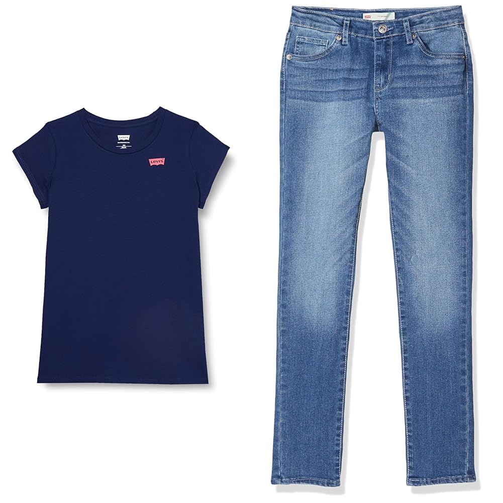 Levi'S Kids Ss Batwing Tee Fille 2-8 Ans