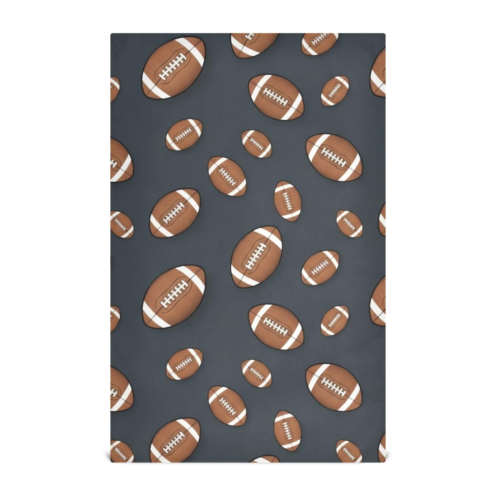 Torchons American Footballs absorbants pour en finir avec la vaisselle humide
