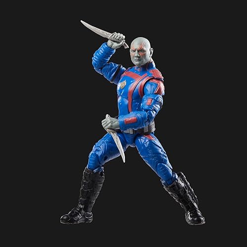 Miniatura 7 de Marvel Legends Series Drax, Guardianes de la Galaxia Vol. 3 - Figuras de acción coleccionables de 6 pulgadas, juguetes para edades de 4 años en