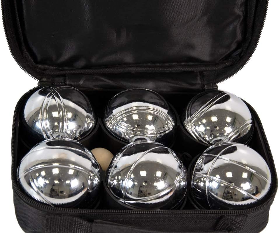 Premiergames Petanque Boule Set of 6 Leisure Zip Case