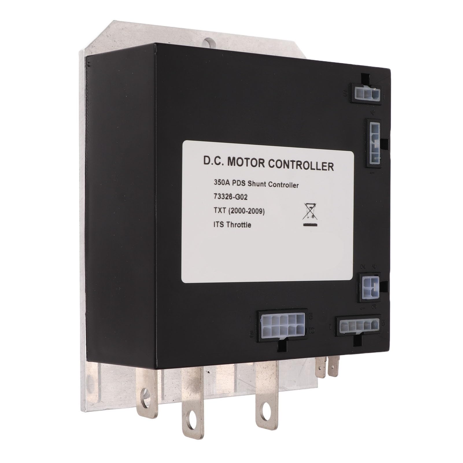 Controlador de Motor de Carrito de Duradero, 36V, 350A, para Carrito de Eléctrico EZGO TXT PDS 2000-2009, Alta Confiabilidad, ABS, Metal, Negro
