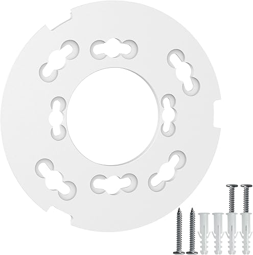 Placa de montaje de repuesto para Google Nest Protect 2 generación (cable y batería) - Placa trasera de repuesto para modelos de detector Nest 06A y