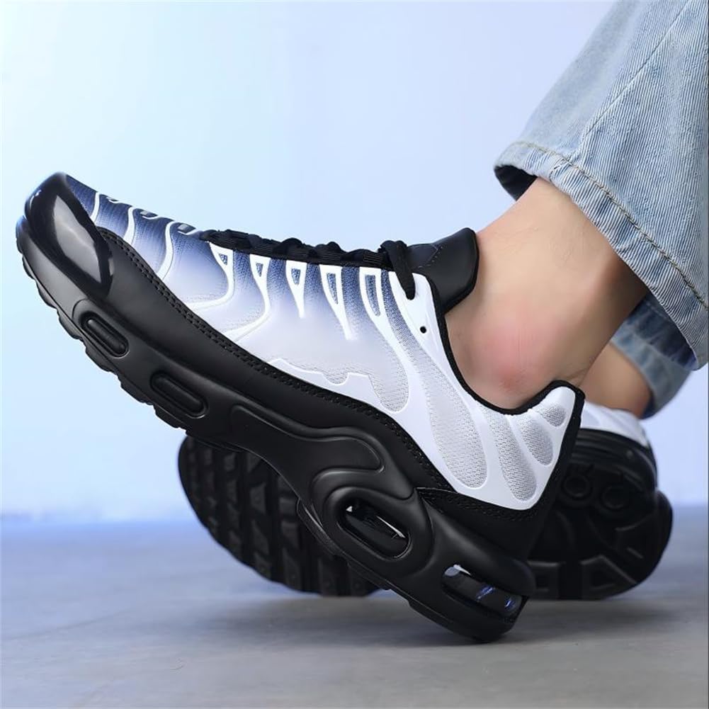 Herren Walkingschuhe Turnschuhe Fitnessstudio Sportschuhe Sneaker Running Tennis Schuhe Freizeit Fashion Straßenlaufschuhe Leichtgewichts Atmungsaktiv Schlüpfen Schuhe Gr.39-46