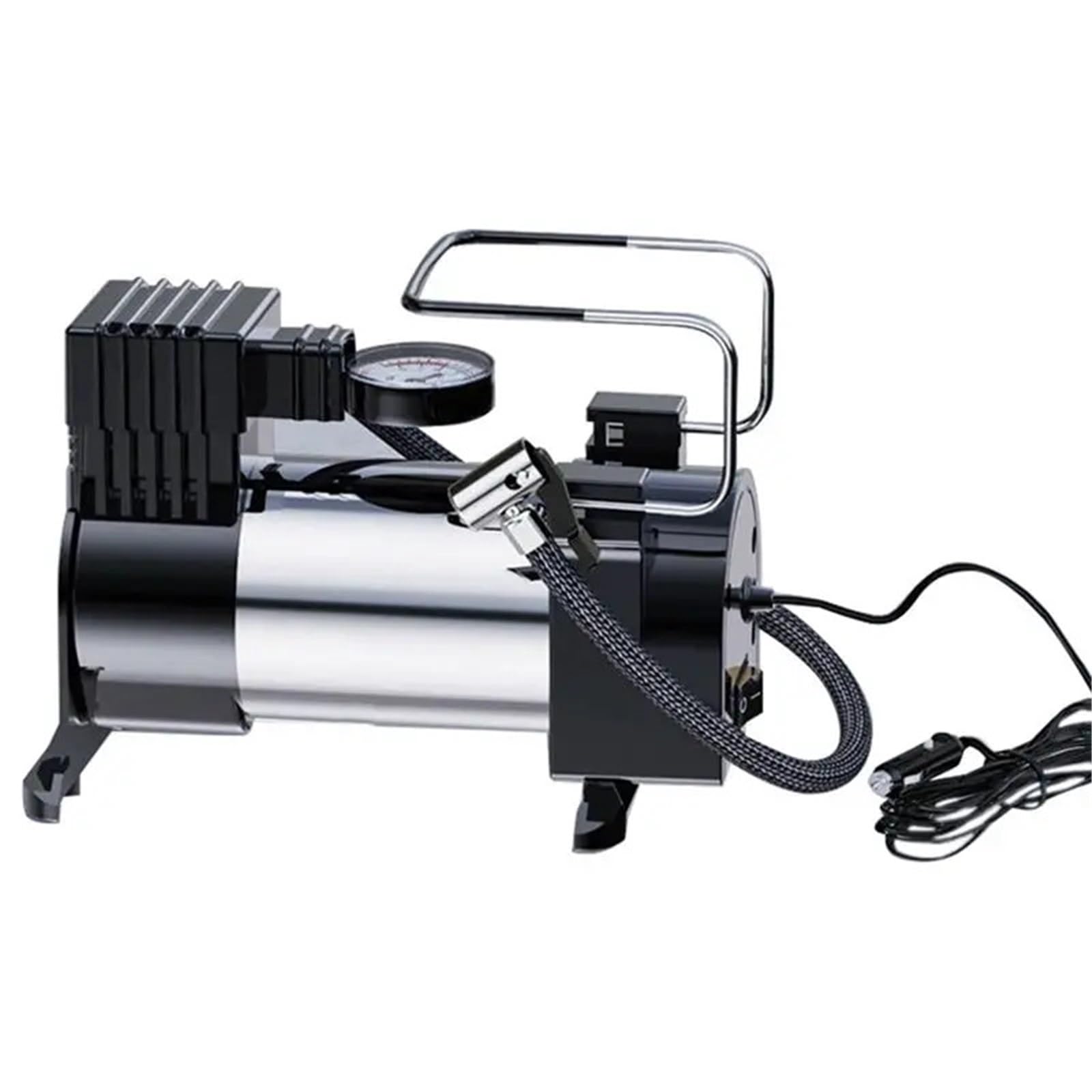 Gonfleur de pneu d'automobile N62R pompe à air 19 cylindres avec manomètre