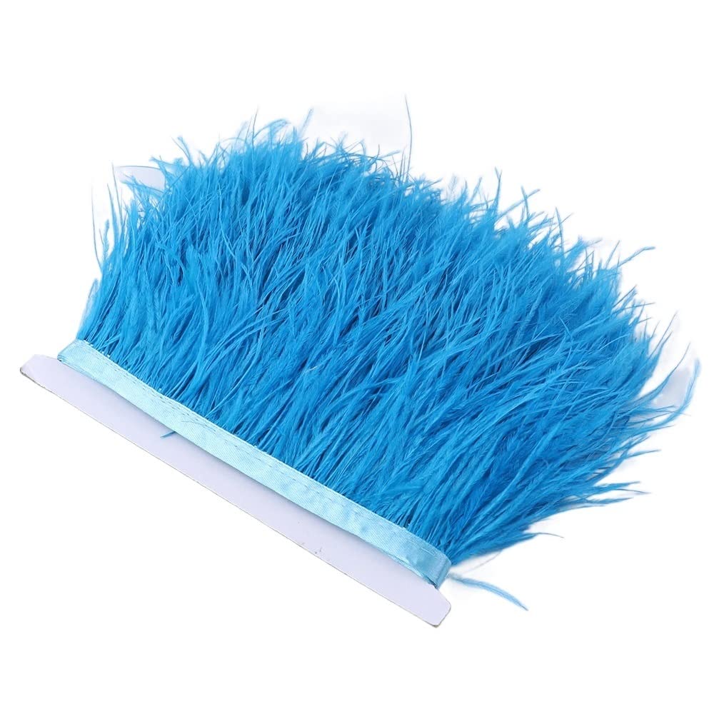 Frange de plumes d'autruche pour décoration de mariage et fête créative