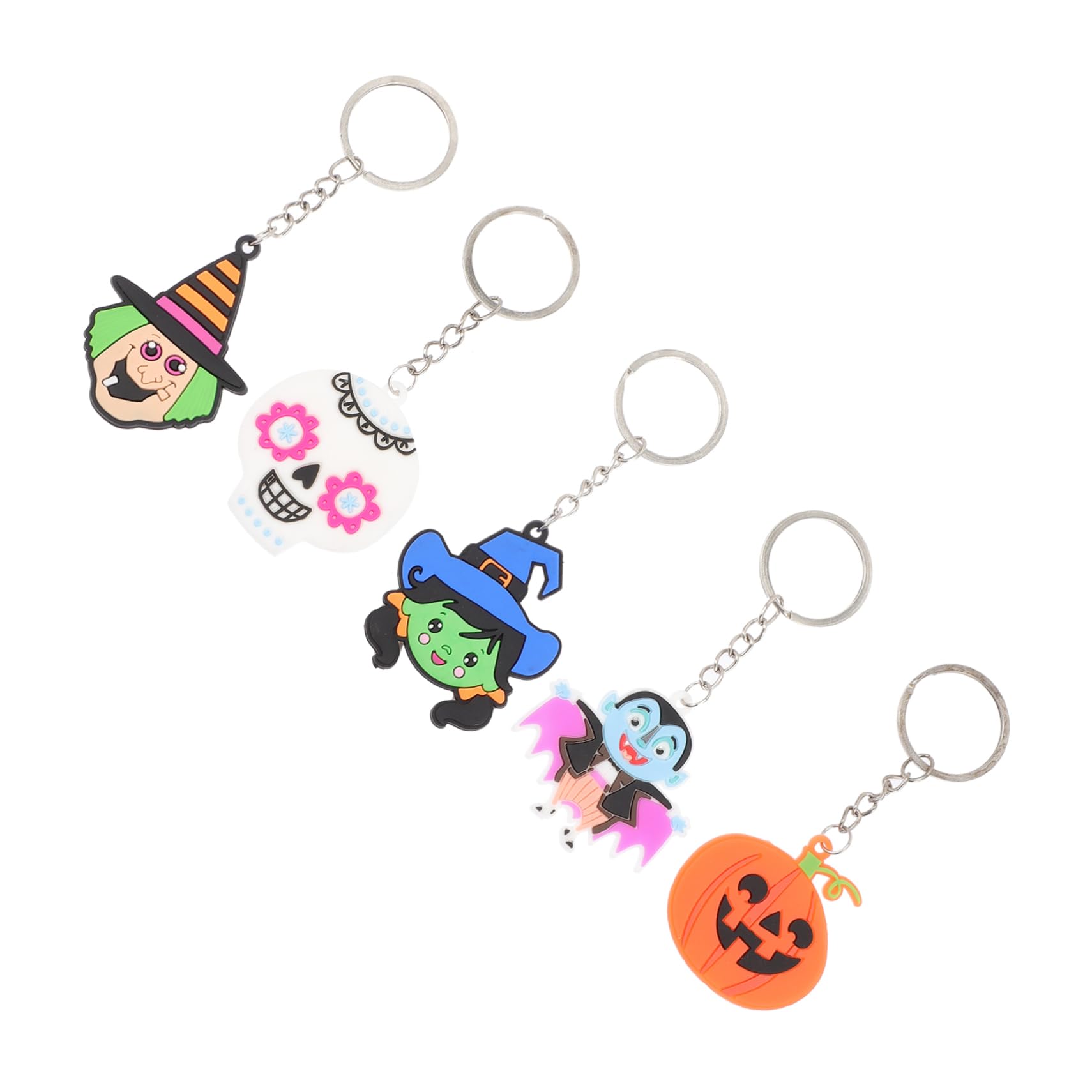 Portachiavi Fantasma Di Halloween PLwelth – Ciondolo Kawaii In Acciaio, 3 Cm, Regalo Simpatico Per Amici, Donna E Uomo, Accessorio Per Borse E Zaini