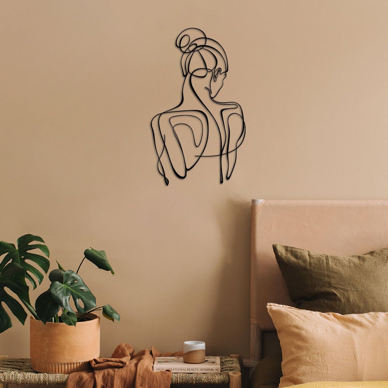 Décoration murale en acier durable Hanah Home 1.2mm d'épaisseur