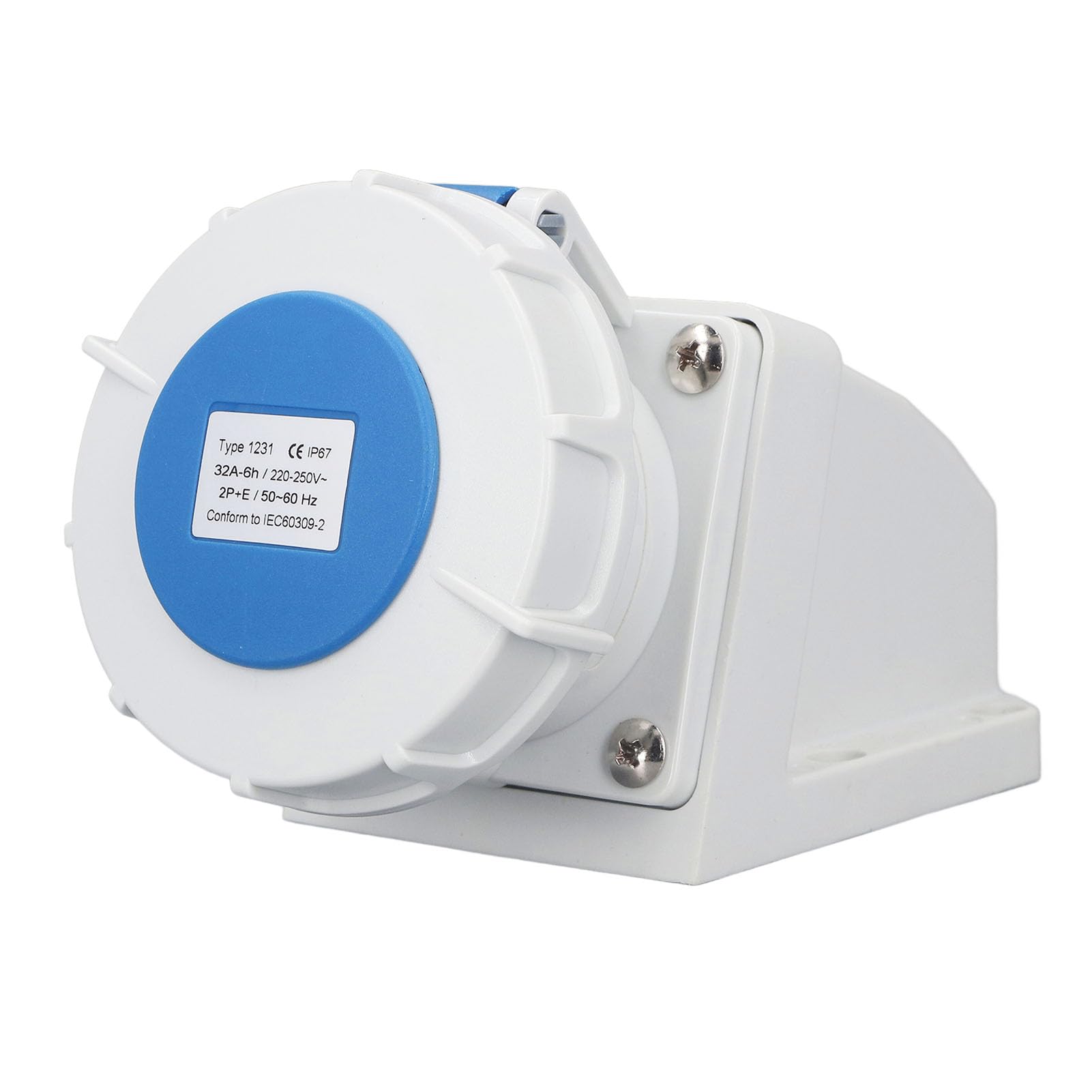 Industriel IP67 32a 2p + e ABS Matériel pour Applications Industrielles