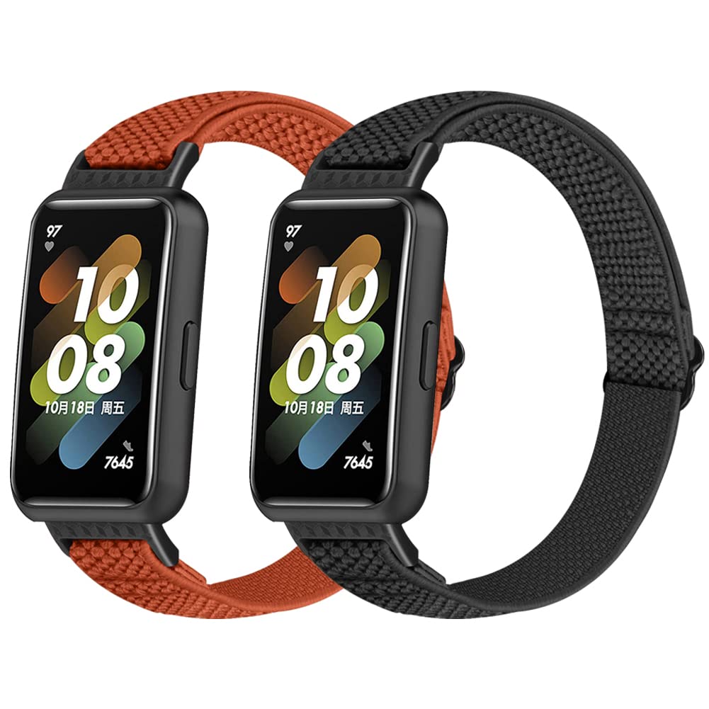 Huamanlou Elastisches Nylon Armband Kompatibel mit Huawei Wa