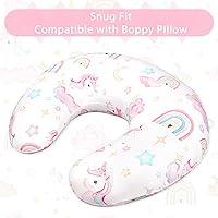 Vista 8 de Pea Pod Funda de almohada de lactancia, funda de almohada para mamás, suave, transpirable, tela de punto orgánico, fundas de almohada para recién