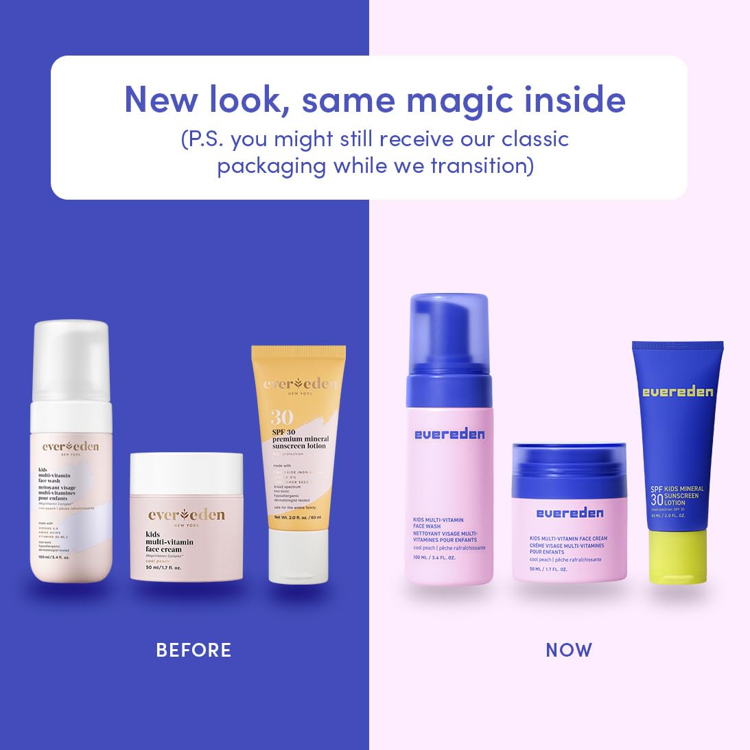 Evereden Kids Daily 1-2-3 Routine Bundle: Clean & Vegan Skincare for Kids – Hydrating & Gentle Tween Skincare Set with Multi-Vitamin Face Wash, Face Cream, & SPF 30 Mineral Sunscreen - Image 2