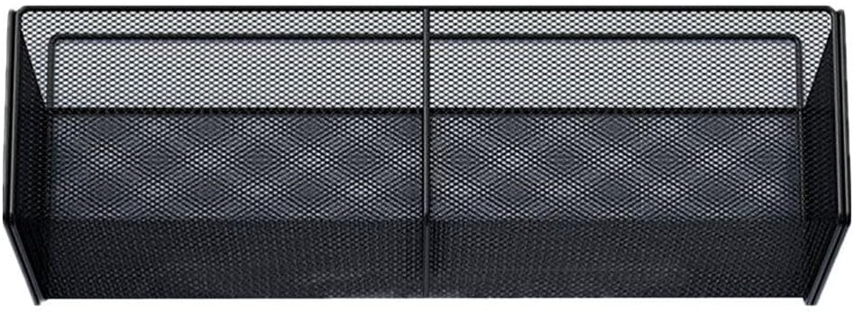 Cabilock Wall-mounted Storage Rack Iron PVC Black 29cm image 2
