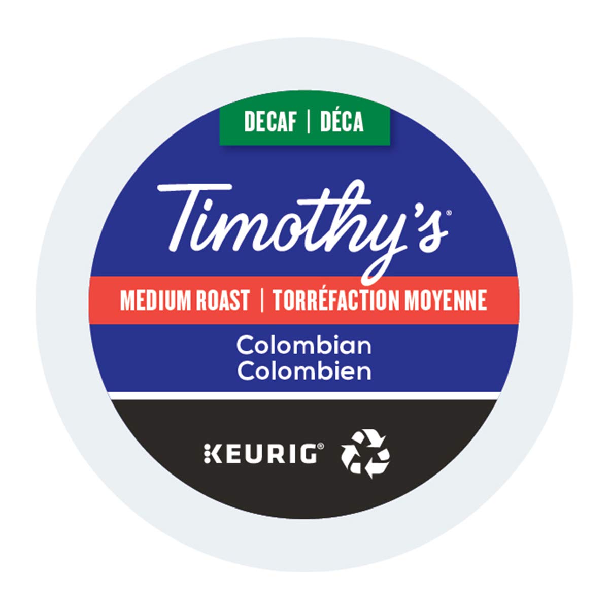 Decaf Colombian K-Cup Coffee, 24 Count (Pack of 2) (Packaging may vary)