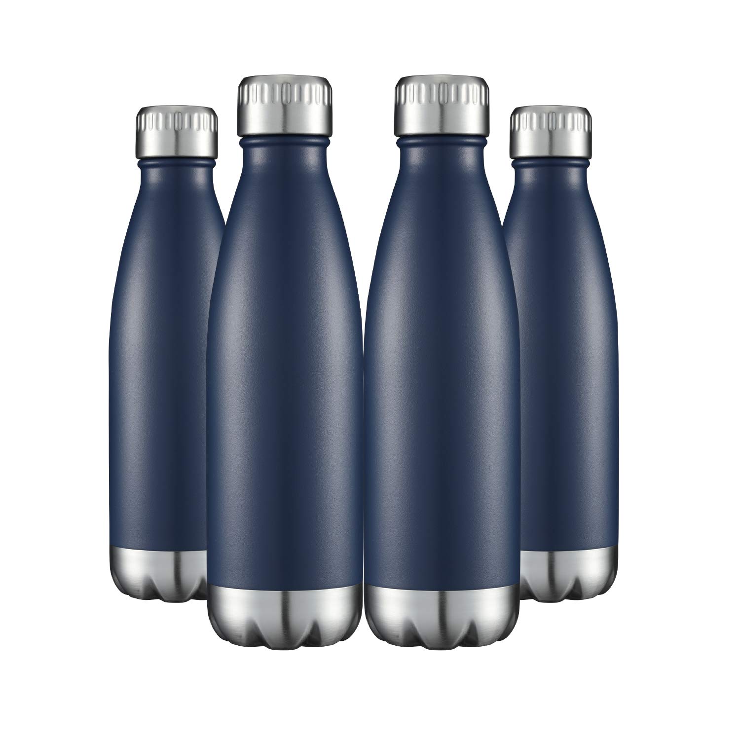 17oz Stainless Steel Water Bottles Bulk, Vacuum Insulated Water Bottles Double Walled Pow…