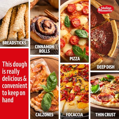 Molino Rossetto Organic Pizza Dough Mix - Gourmet Crust Mix for a Perfect Homemade Pizza - Also Good For Breadsticks, Flatbread, or Calzones 17.6 oz (500 g) - (Pack of 1) - Thumbnail 6