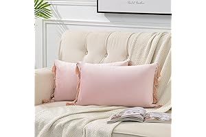 Fancy Homi Blush Lumbar Pillow Covers: Comfort and Style for Your Home