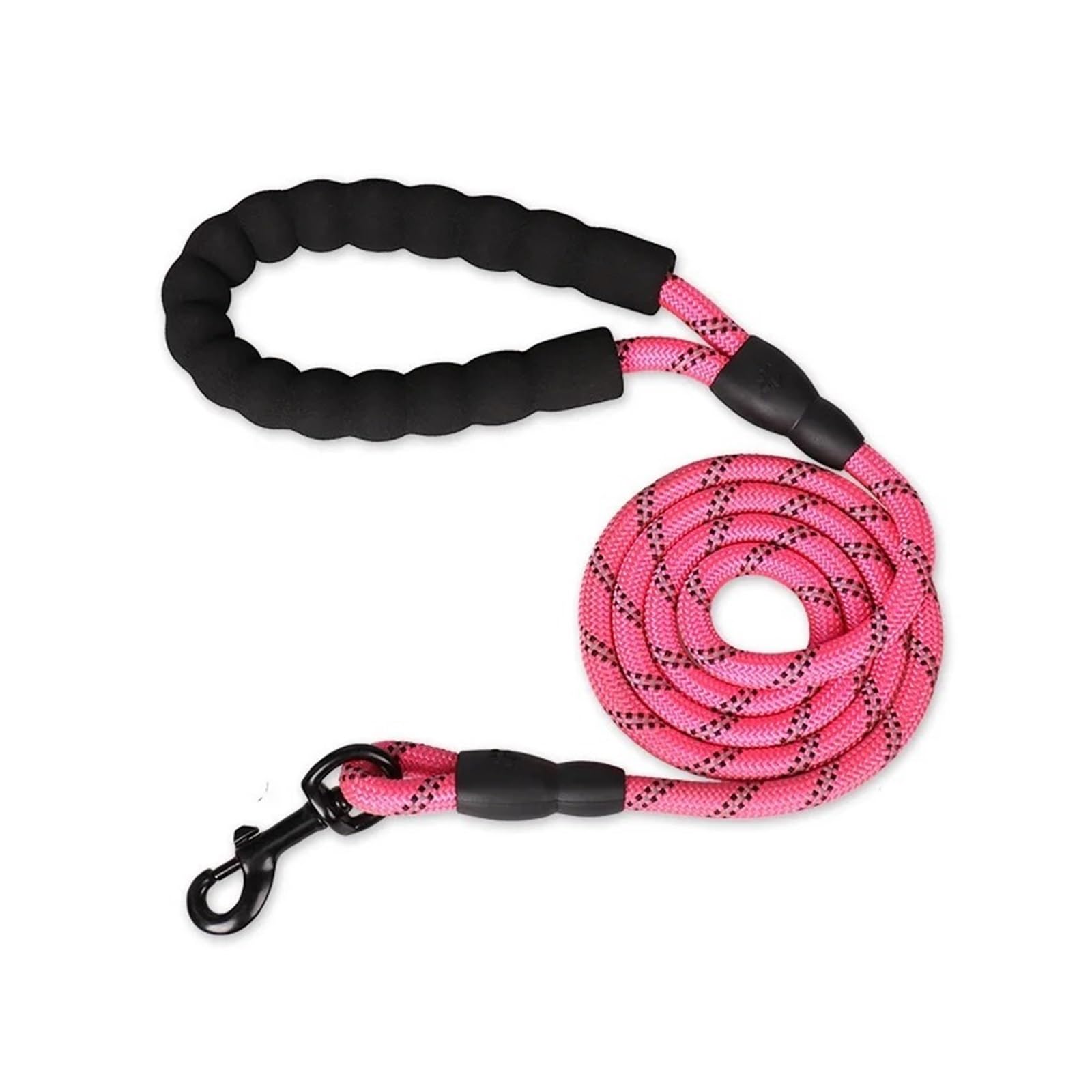 Correas For Perros De 150/200/300 CM Correa For Perros Con Mango Suave | For perros pequeños, medianos y grandes Suministros for perros grandes(Pink,1.2cm 3M)