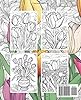 Tulip coloring book with 51 pages | Early bloomer coloring book | Floral Coloring Book | Flowers Coloring Book | Spring Coloring Book | Nature ... of Tulips in This Captivating Coloring Book! #1