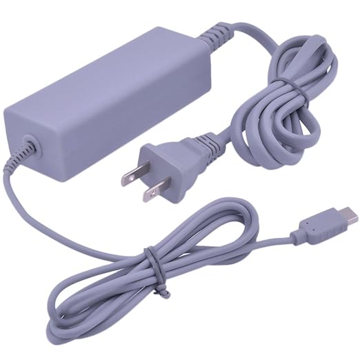 Patuoxun AC Power Supply Adapter Charger For Nintendo Wii U
