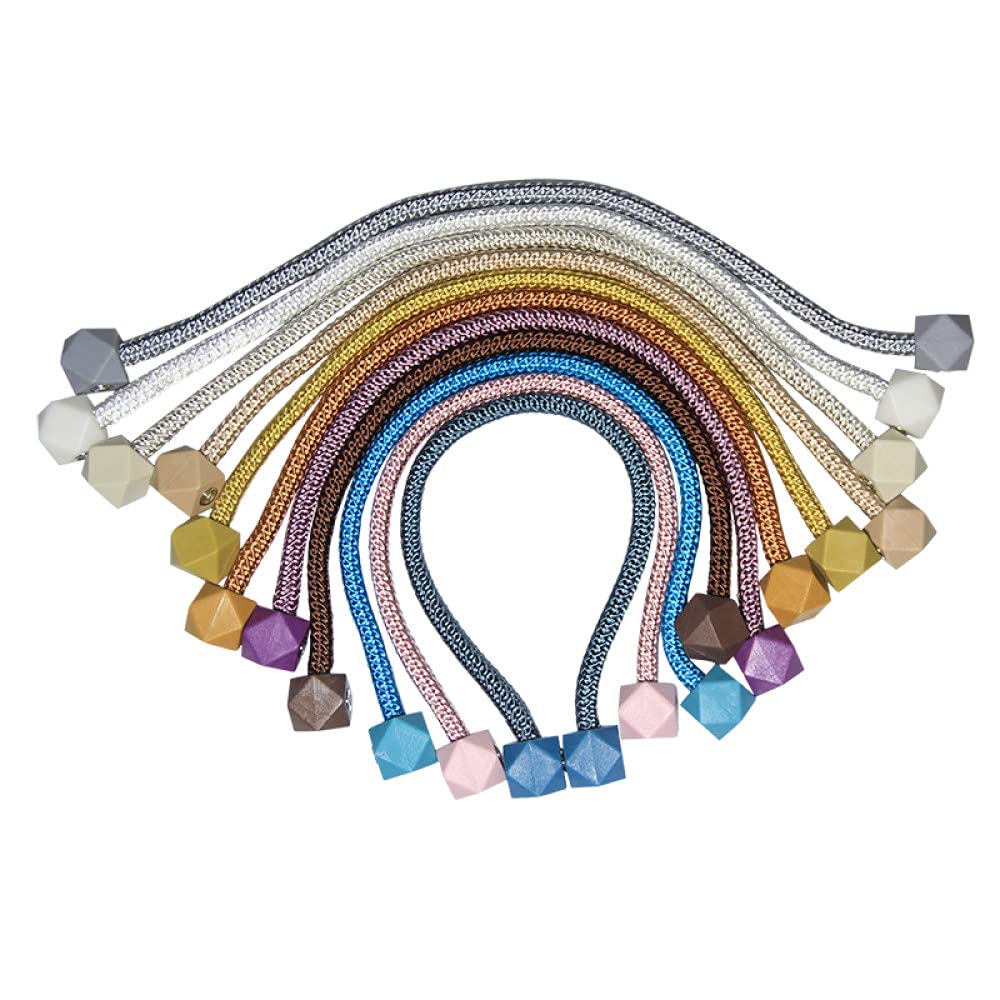 1pc Support de Rideau magnétique Clip Boucle Embrasse fenêtre Accessoires Rideau Embrasse décoratif Aimant Rideaux embrasses, Beige foncé, 2pcs